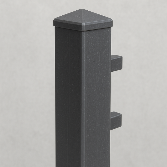 100% Recycled Plastic Fencing Post 85mm x 1500mm